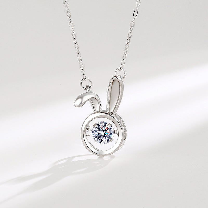 Dainty Bunny Rabbit Necklace – Perimade & Co.