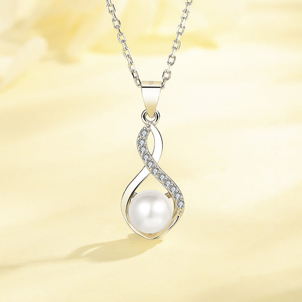 Pearl Gourd Pendant Necklace