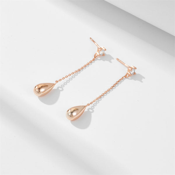 Dainty Teardrop Dangle Drop Earrings