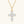 Moissanite Cross Pendant Necklace