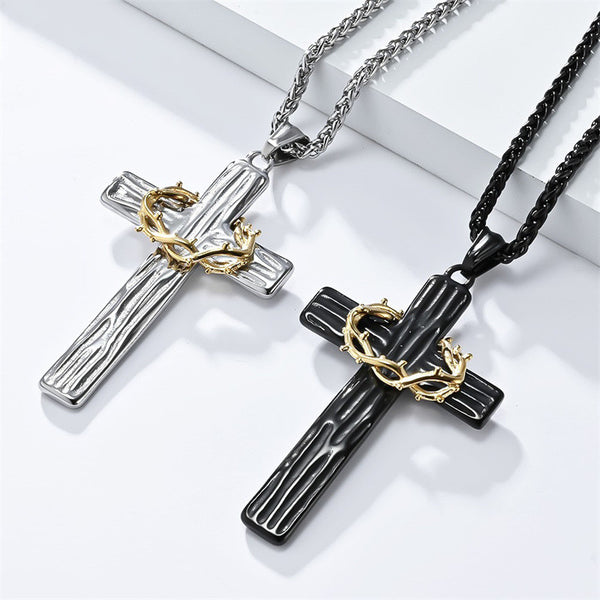 Vintage Classic Cross Pendant Necklace