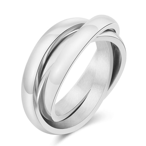 Classic Tricolor Rolling Ring