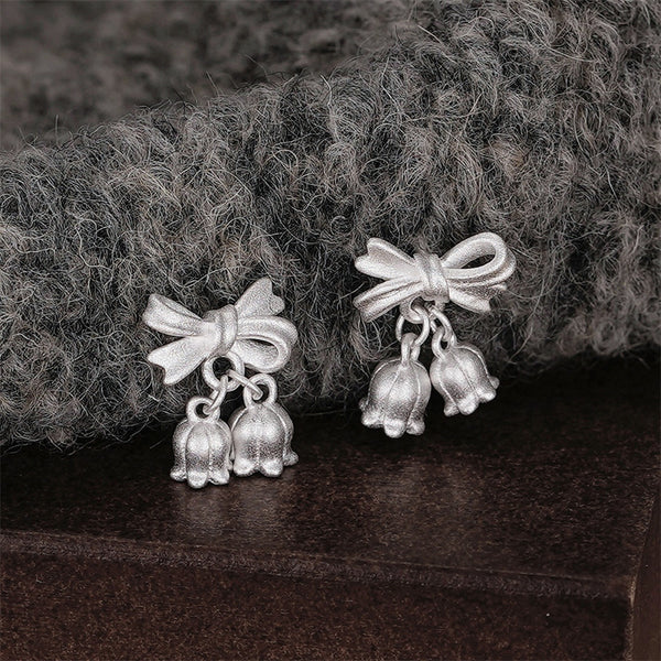 Lily Of Valley Bowknot Earrings