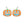 Halloween Pumpkin Stud Earrings