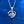 Moissanite Heart Cat Wedding Necklace