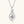 Twist Moissanite Pendant Necklace