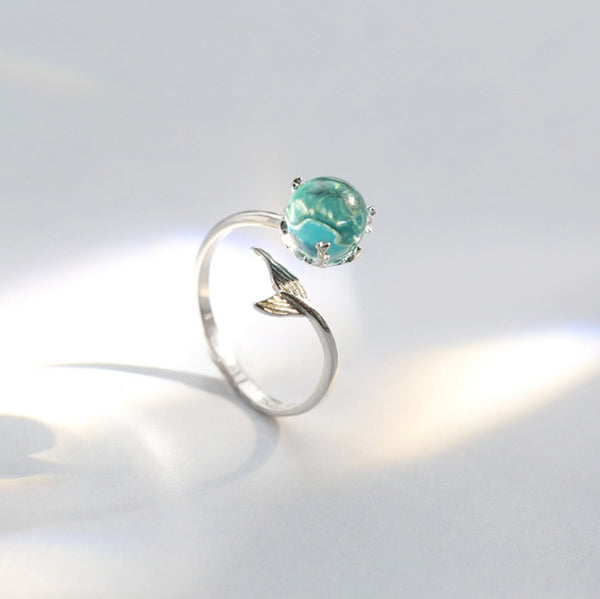 Dainty Mermaid Bubble Ring