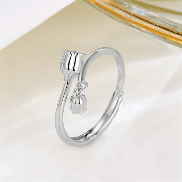 Elegant Lily Of Valley Ring