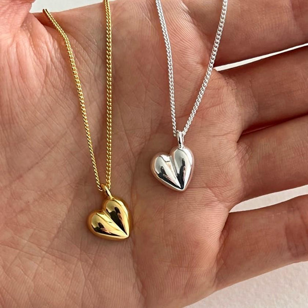 Dainty Heart Pendant Necklace