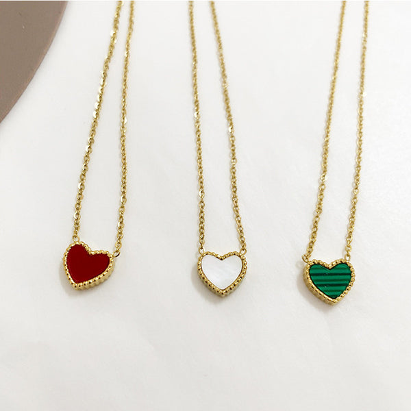 Dainty Heart Pendant Necklace