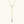 Marquise Moissanite Drop Y Necklace