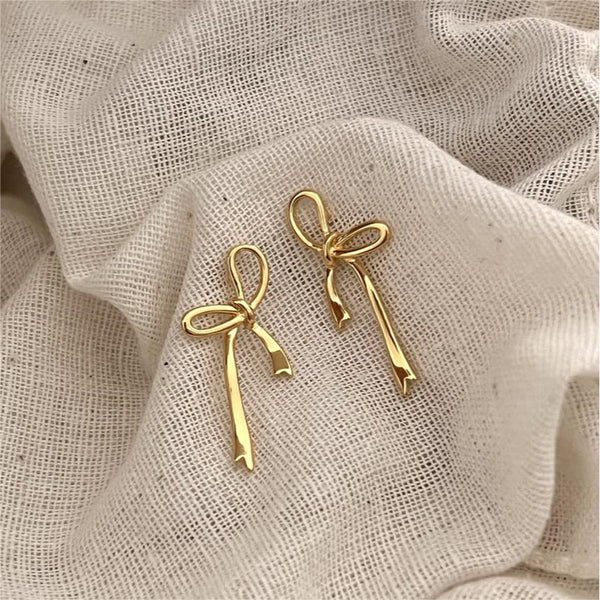 Bow Tie Bowknot Stud Earrings