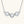 Three Stone Moissanite Necklace