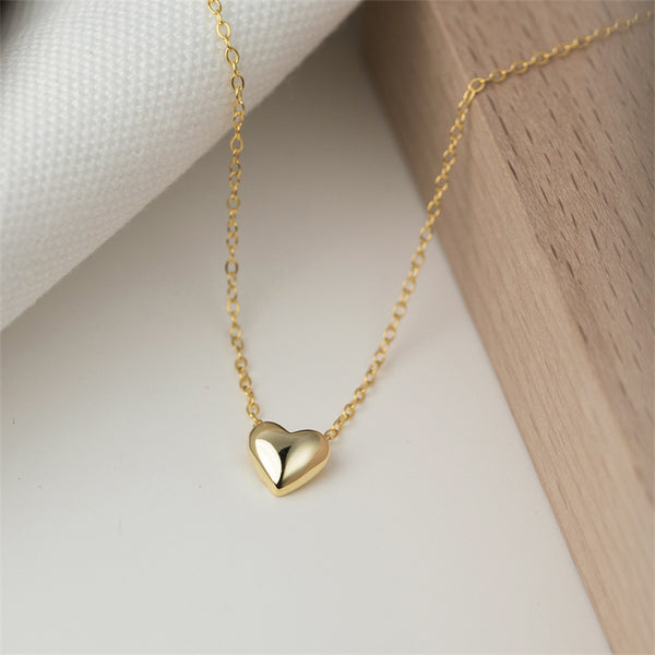 Dainty Heart Pendant Necklace