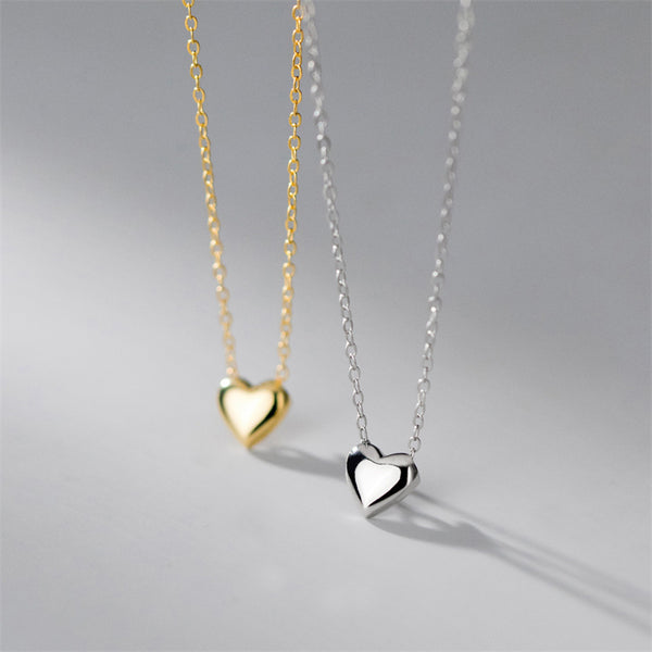 Dainty Heart Pendant Necklace