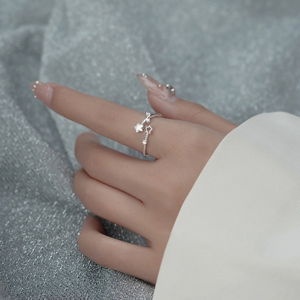 Dainty Star Stacking Ring