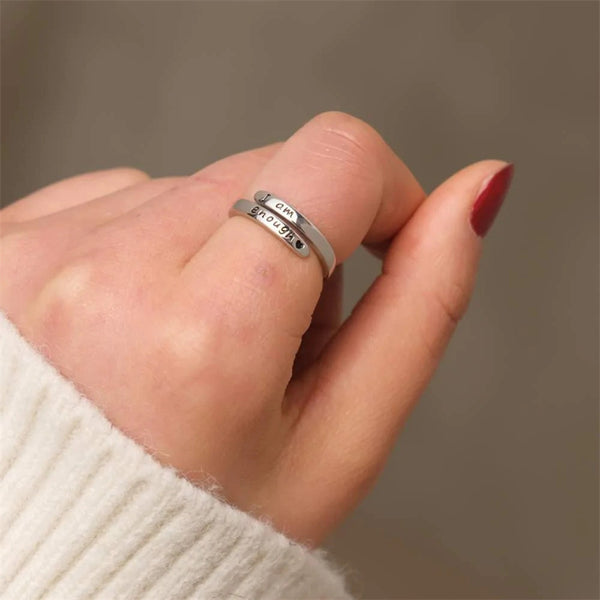 Minimalist Sterling Silver Ring