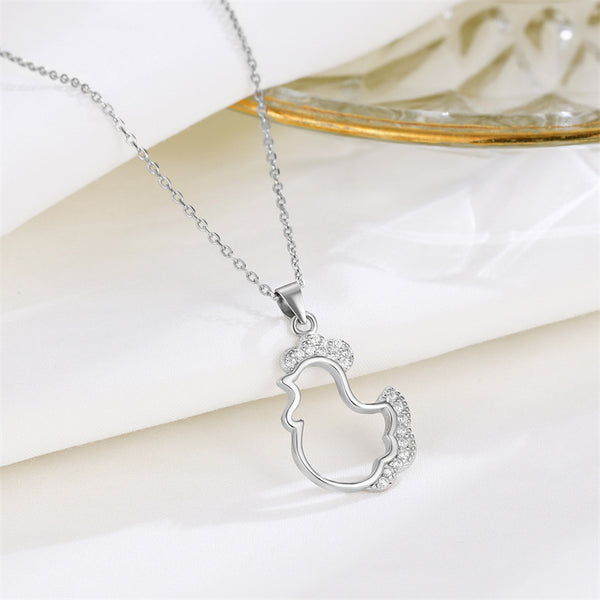 Cute Chick Pendant Necklace