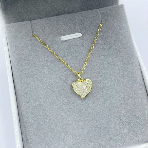 Dainty Heart Pendant Necklace