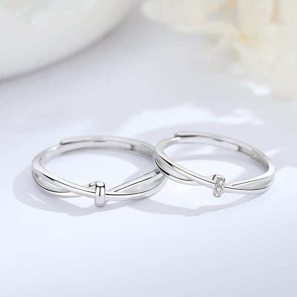 Mobius Knot Couple Ring