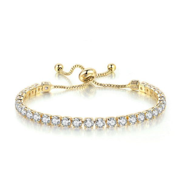 Birthstone Wedding Tennis Bracelet