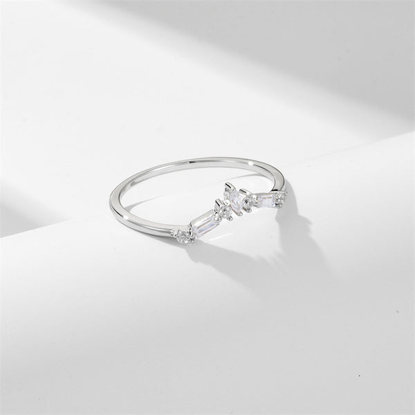 Triple Leaf Stackable Ring