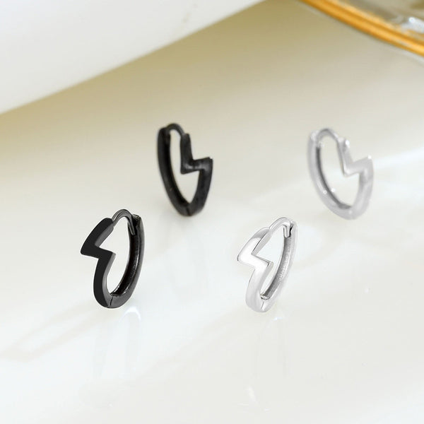 Letter Z Hoop Earrings