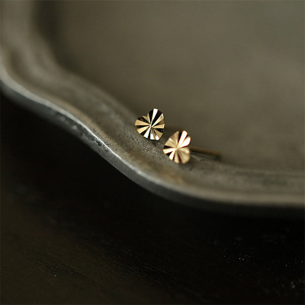 Dainty Mini Heart Stud Earrings