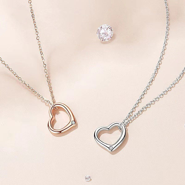 Dainty Heart Pendant Necklace