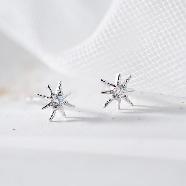 Dainty Tiny Small Star Stud Earrings