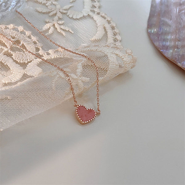 Stackable Heart Pendant Necklace