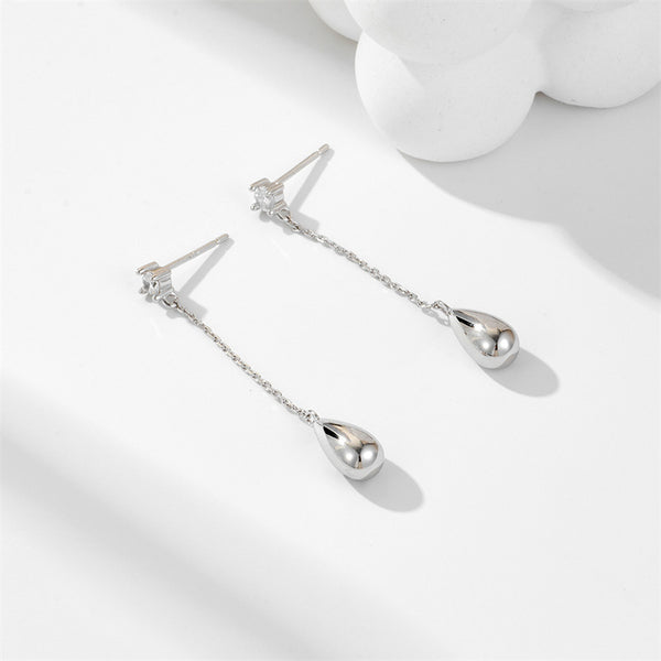 Dainty Teardrop Dangle Drop Earrings