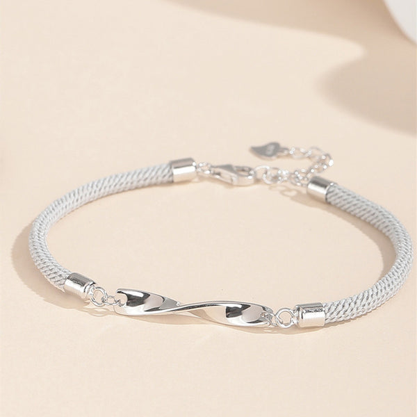 Mobius Strip Couple Braided Bracelet