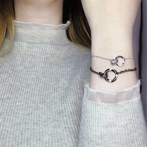 The Little Prince Rose Mobius Bracelet