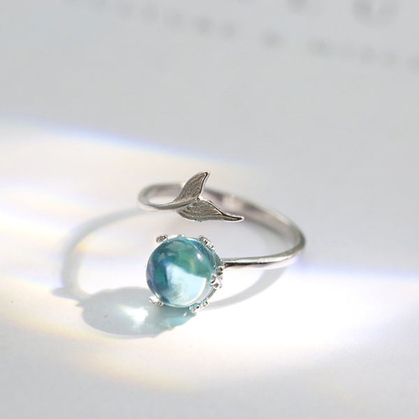 Dainty Mermaid Bubble Ring