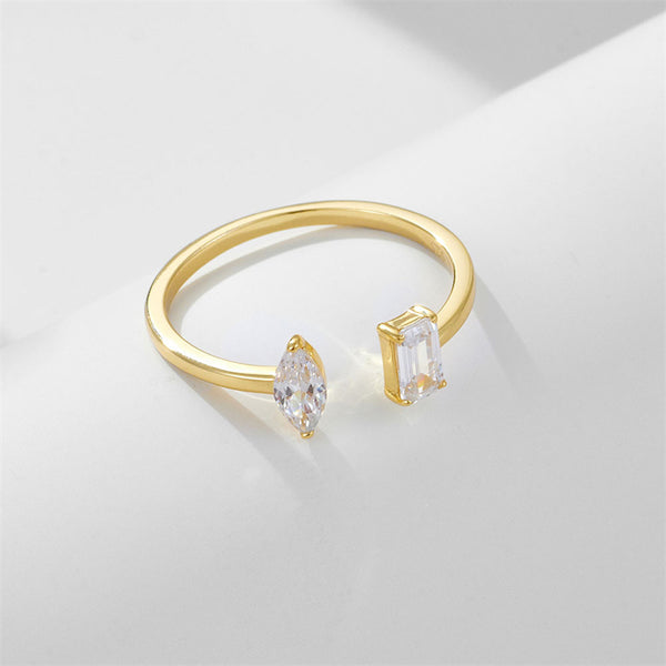 Dainty Gold Open Ring