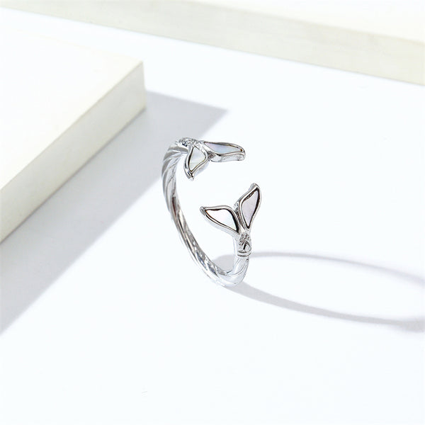 Fish Tail Shell Ring