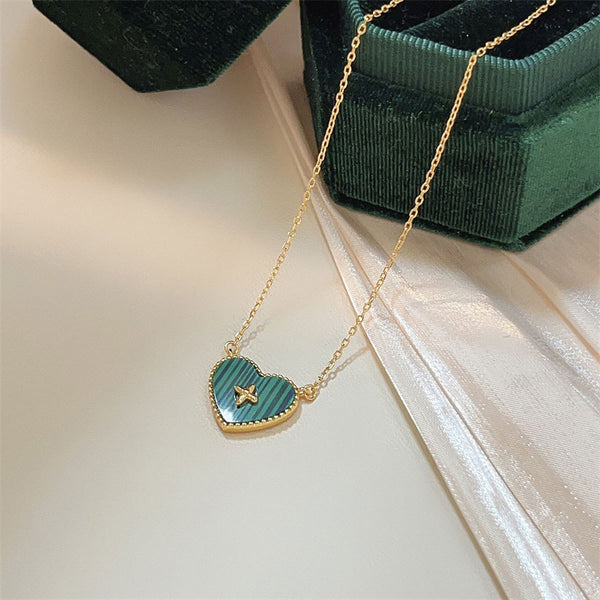 Stackable Heart Pendant Necklace