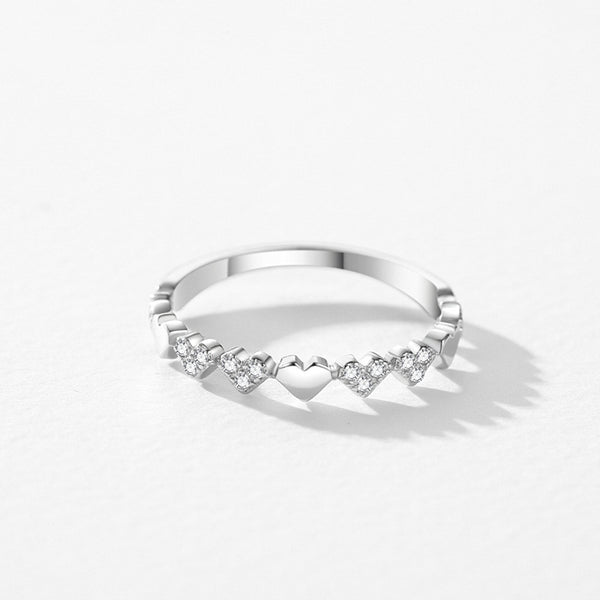 Sterling Silver Heart Ring