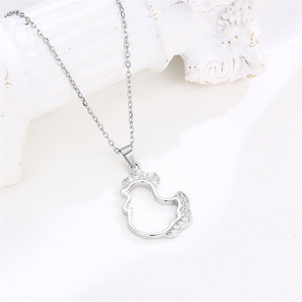 Cute Chick Pendant Necklace