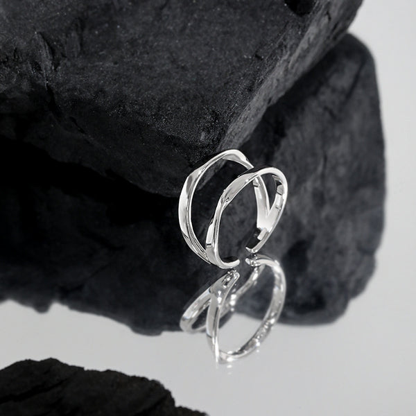 Double Layered Mobius Ring