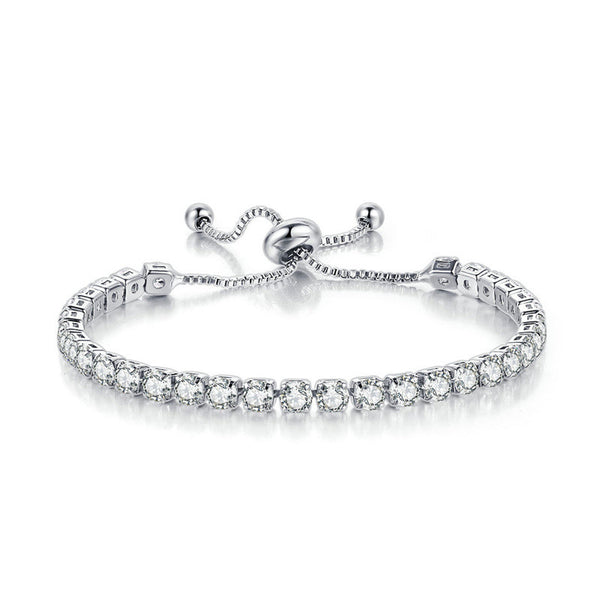 Birthstone Wedding Tennis Bracelet