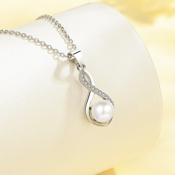 Pearl Gourd Pendant Necklace