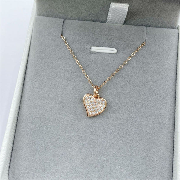 Dainty Heart Pendant Necklace