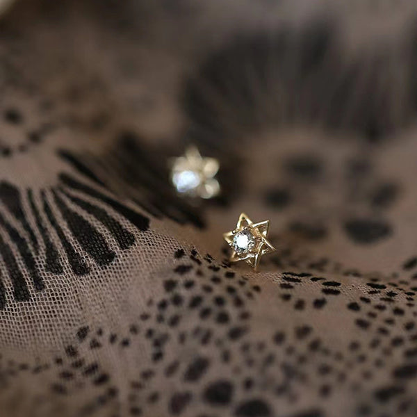 Star of David Stud Earrings