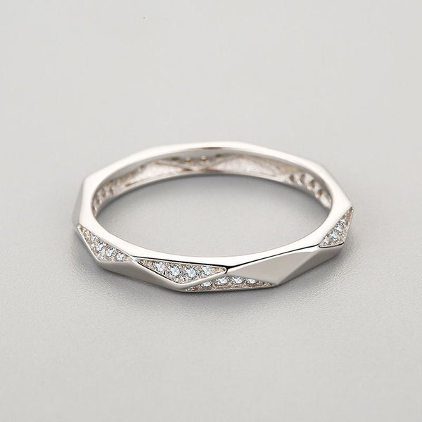 Sterling Silver Slim Stackable Ring