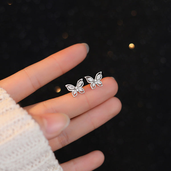 Cute Butterfly Stud Earrings