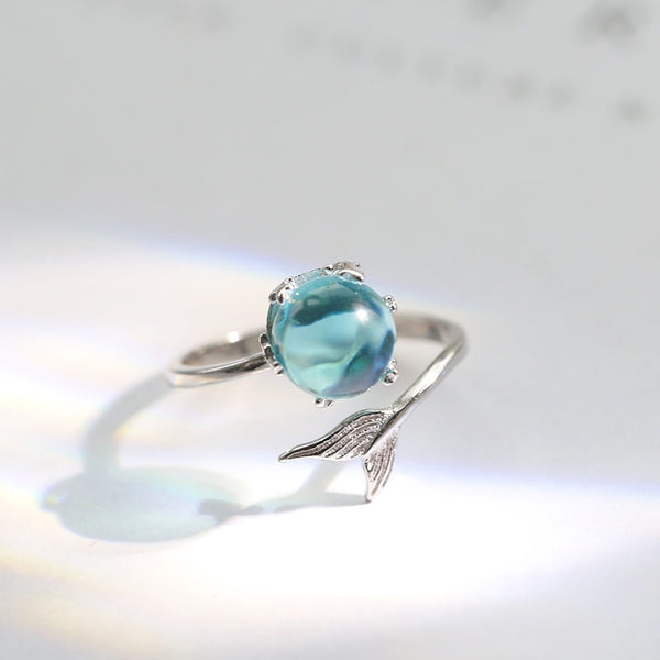 Dainty Mermaid Bubble Ring