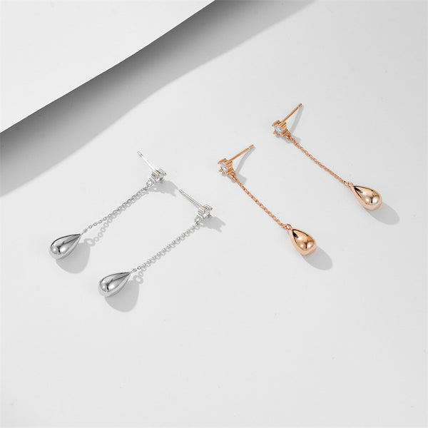 Dainty Teardrop Dangle Drop Earrings