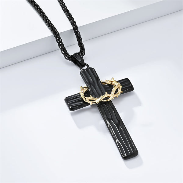 Vintage Classic Cross Pendant Necklace